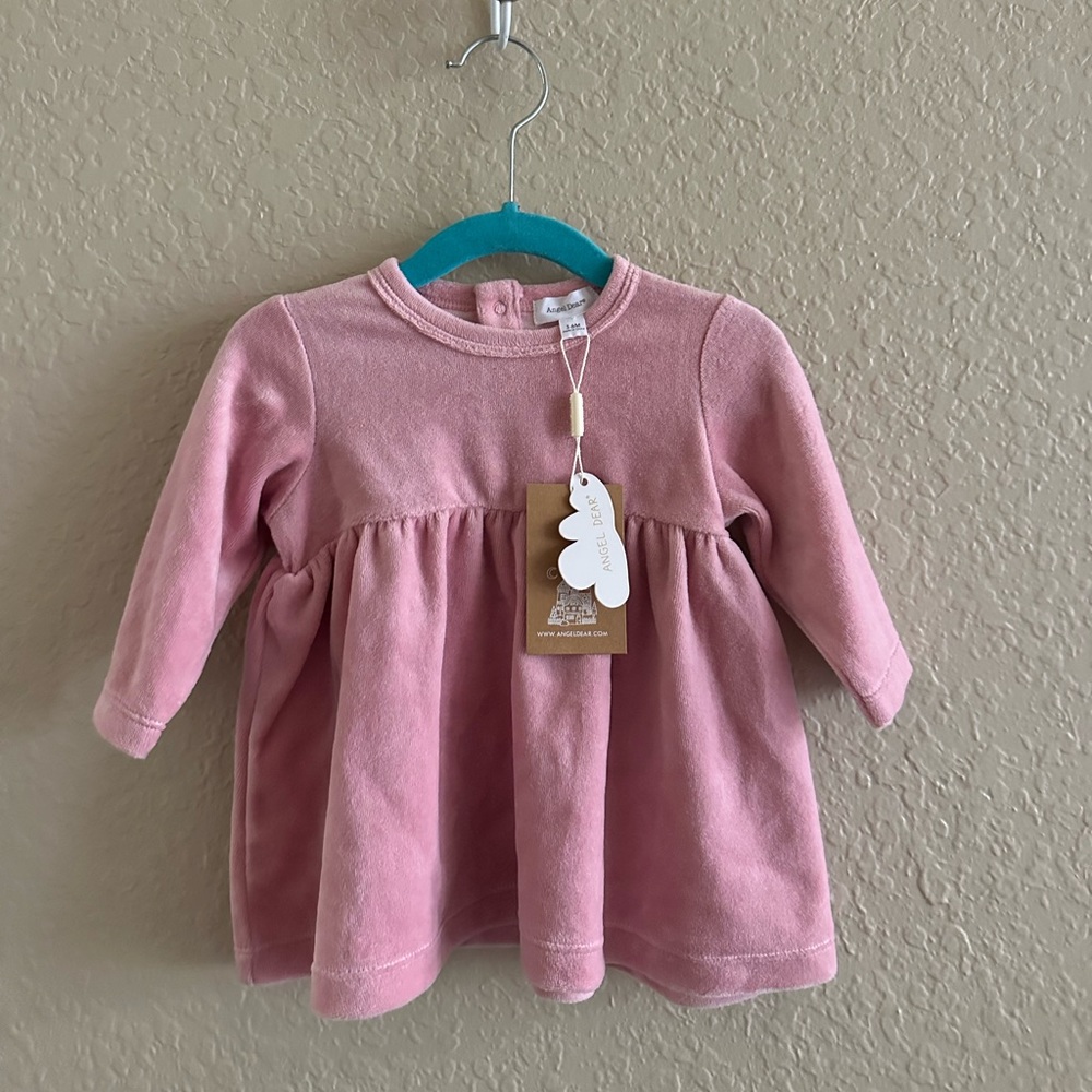 Angel Dear Velour Dress NWT - Picture 4 of 6